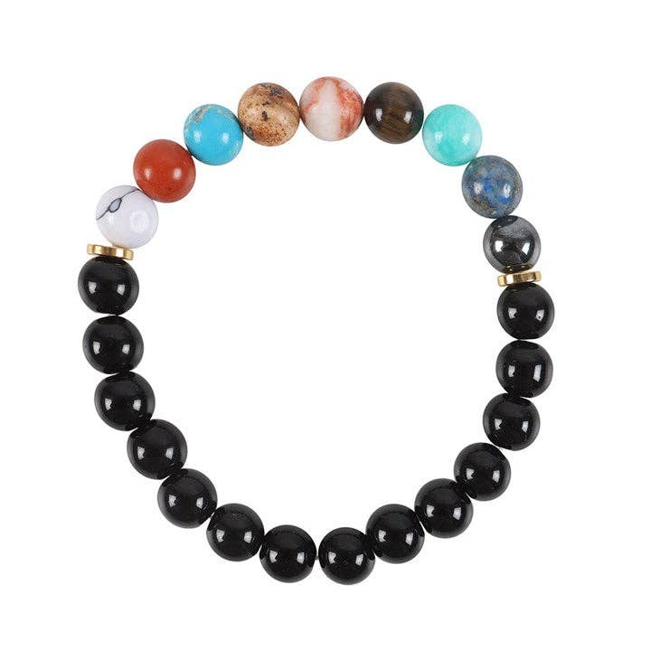 Solar System Gemstone Bracelet