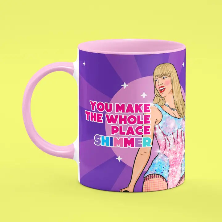 Taylor Swift - Shimmer Pink Ceramic Mug