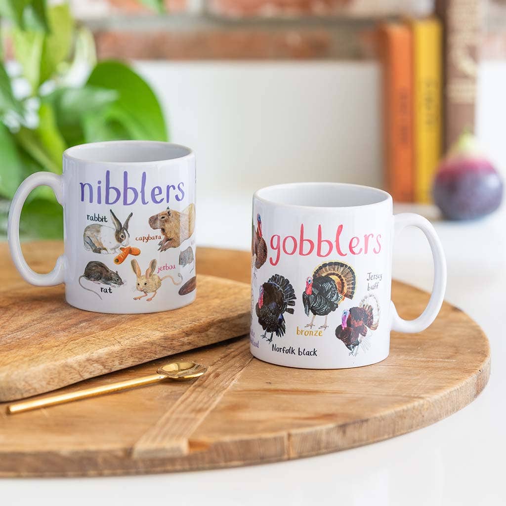 Gobblers Ceramic Bird Mug