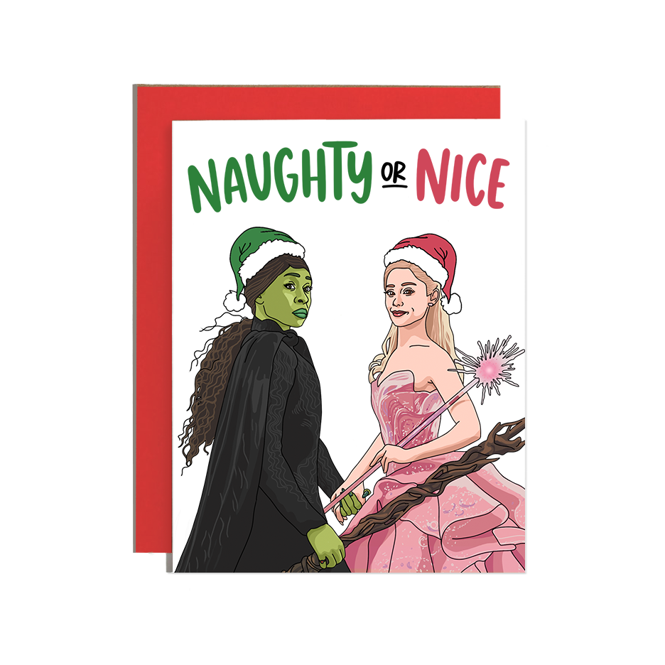 Wicked Christmas Greetings Card