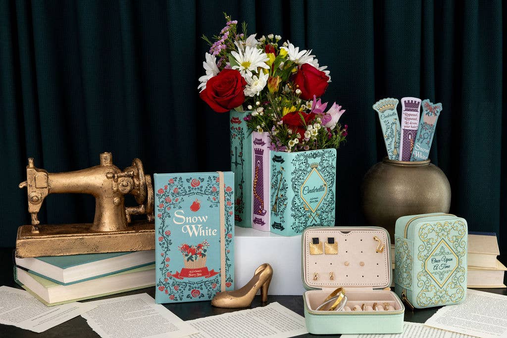 Triple Book Vase - Grimm's Fairy Tales
