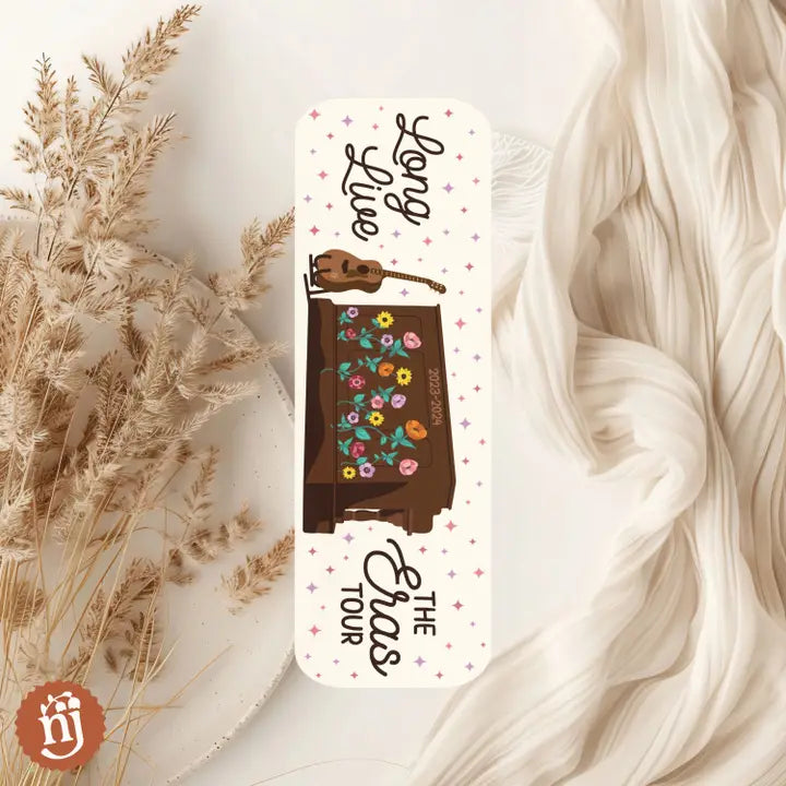 Taylor Swift Inspired "Long Live Eras Tour" Bookmark