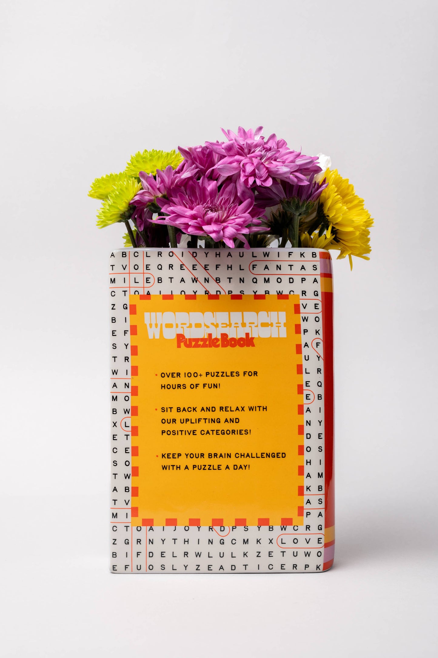 Book Vase - Word Search
