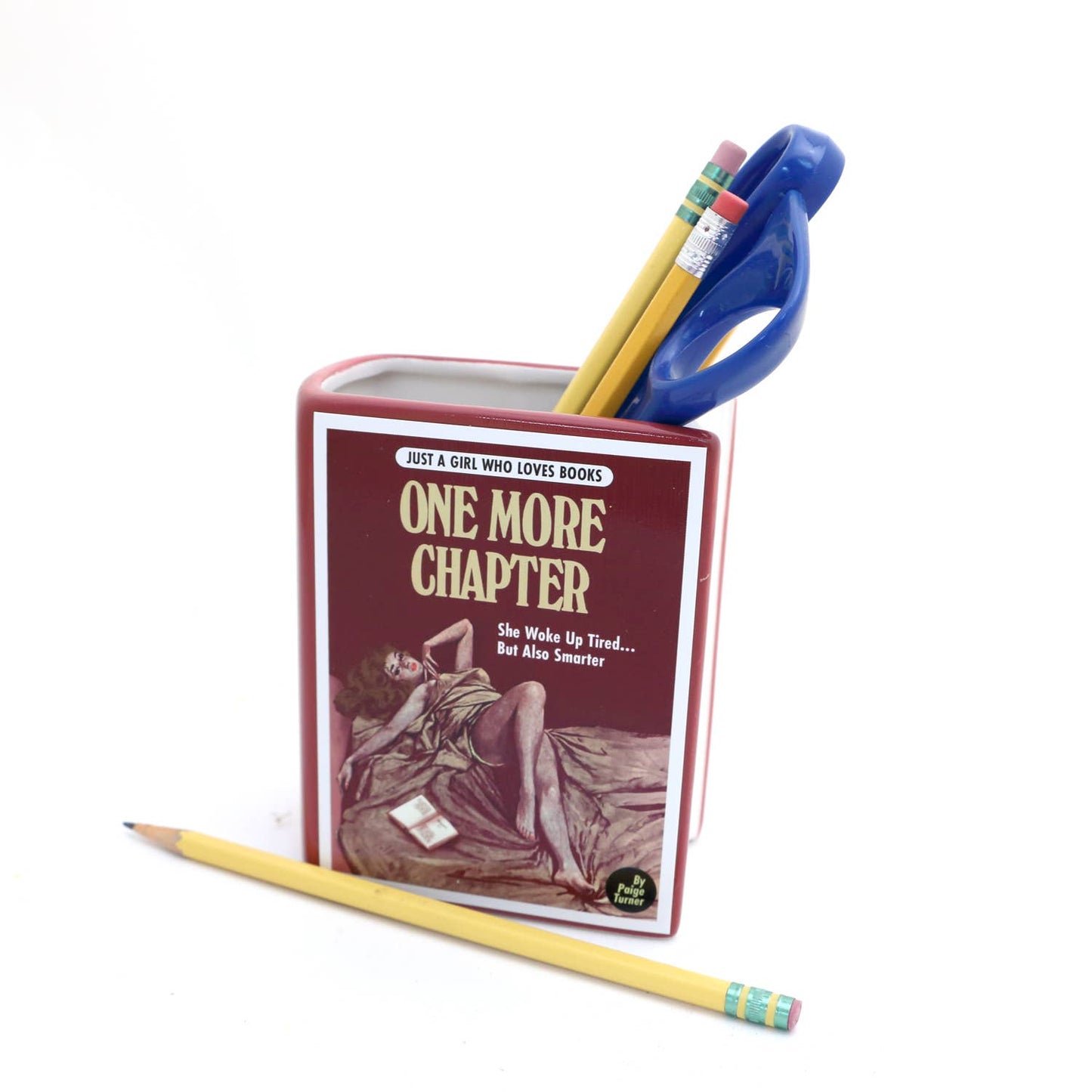 One More Chapter Book Vase/Pencil Holder