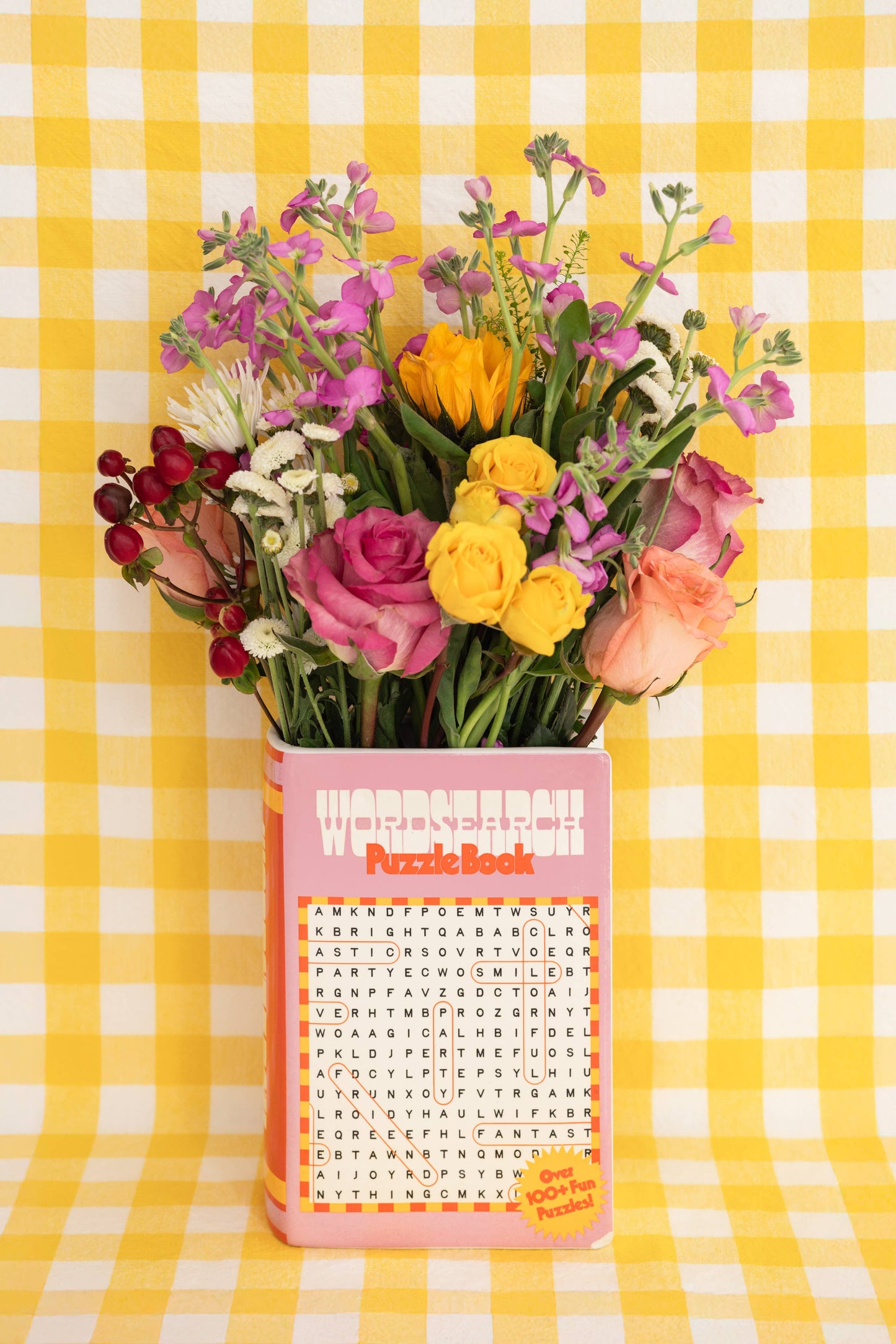 Book Vase - Word Search
