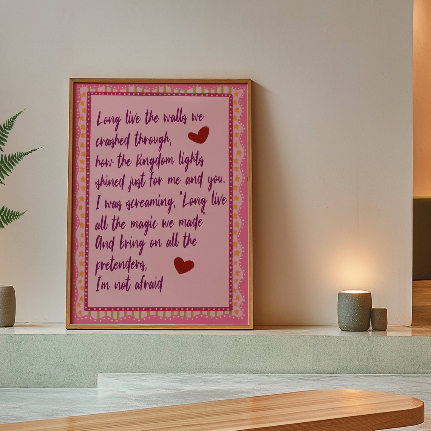 Taylor Swift - Long live A3 Print