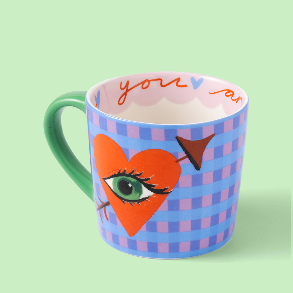 Eleanor Bowmer You Are Amazing Heart Eye Mug