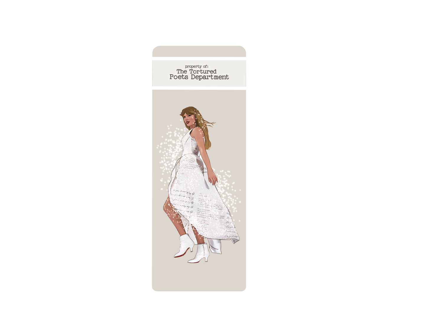 Taylor Swift Bookmark - The Tortured Poets Department