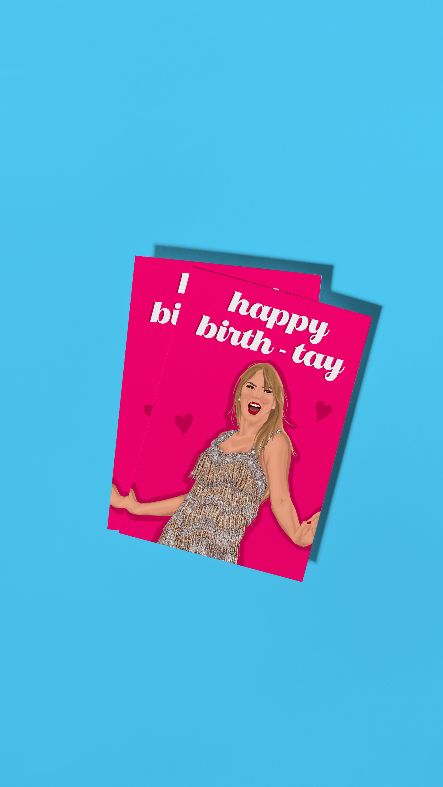 Taylor Swift Birthday Card