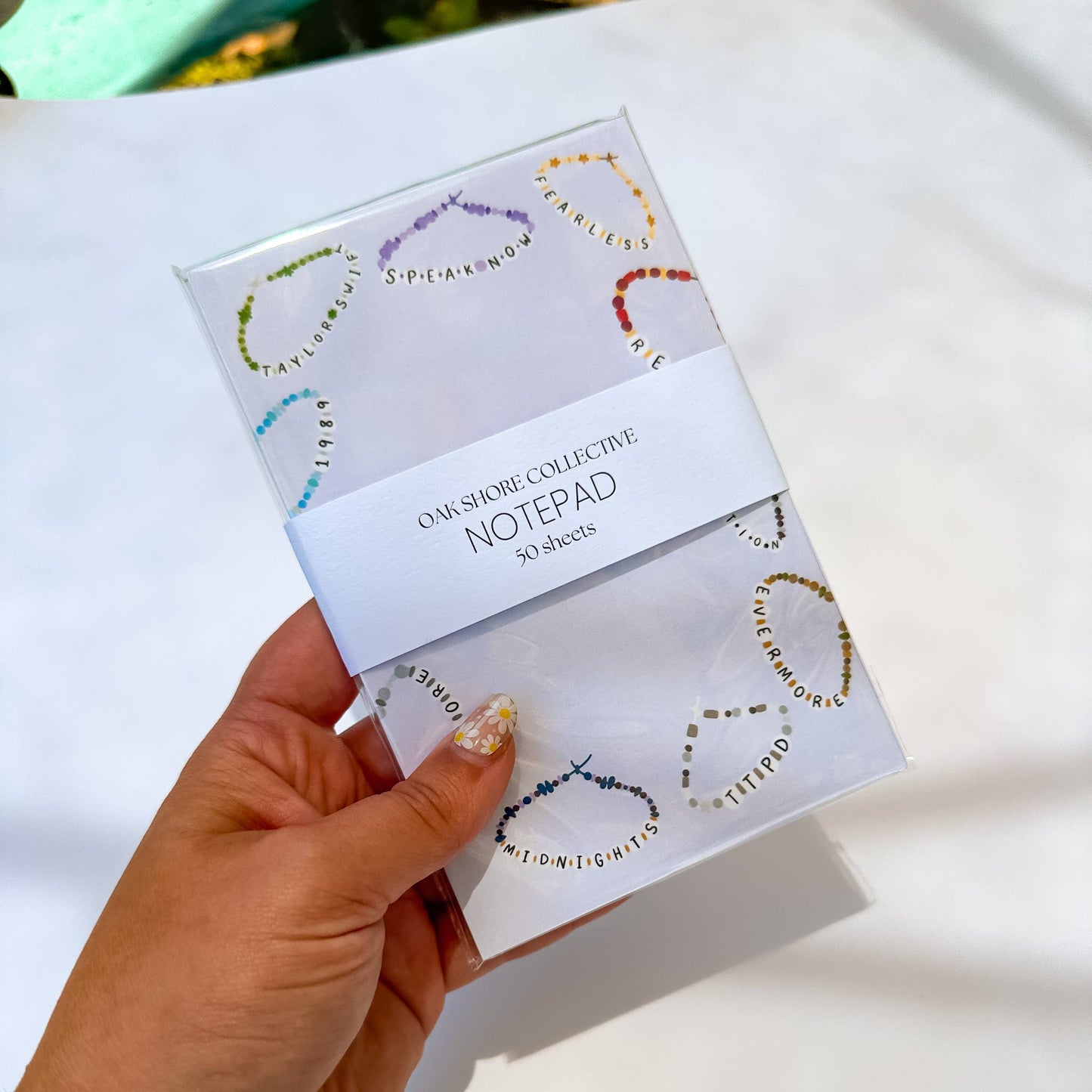 Eras Friendship Bracelets Notepad