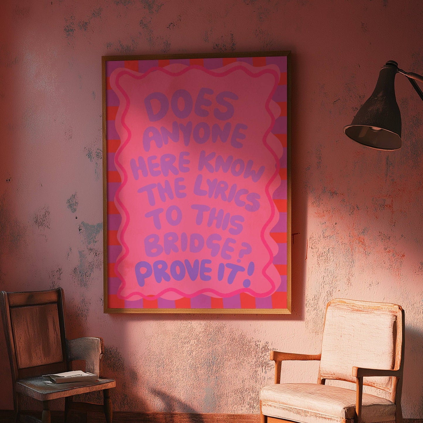 A3 Print - Taylor Swift - Cruel Summer Bridge Pink
