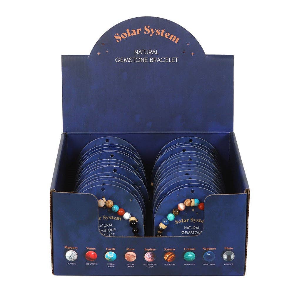 Solar System Gemstone Bracelet