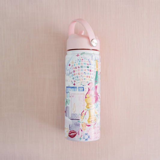 Taylor Swift 18 Ounce Insulated Water Bottle - By Gracefully Made Art