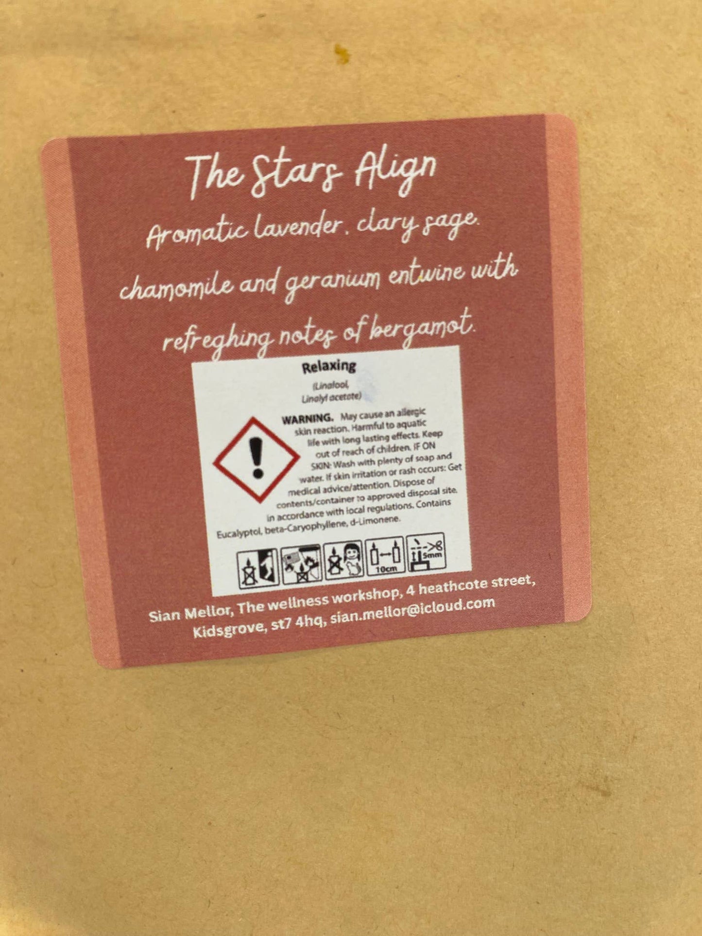 The Stars Align wax melt shapes