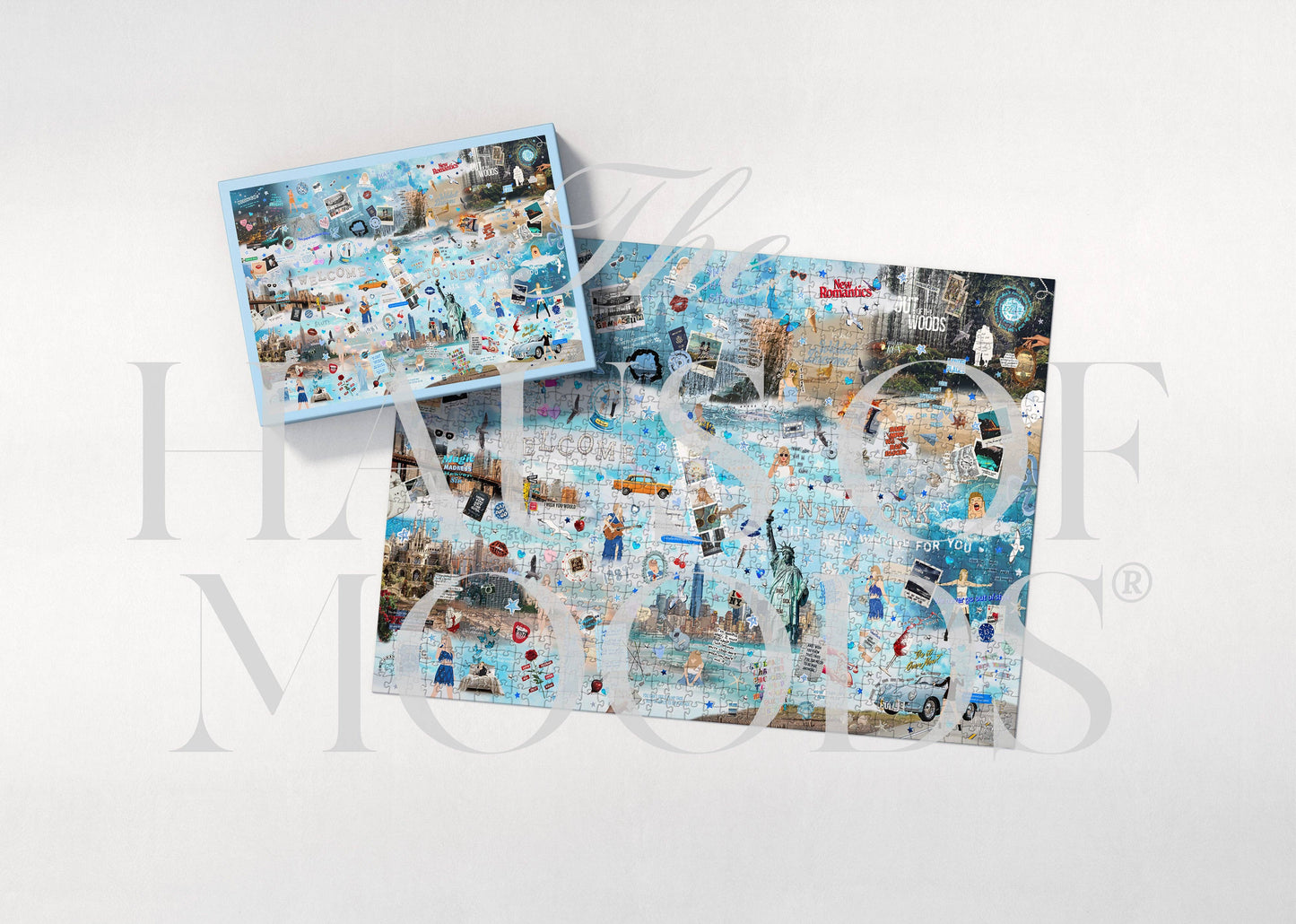 1,000 Piece Taylor Swift 1989 Era Lyrics & Easter Eggs Jigsaw Puzzle©