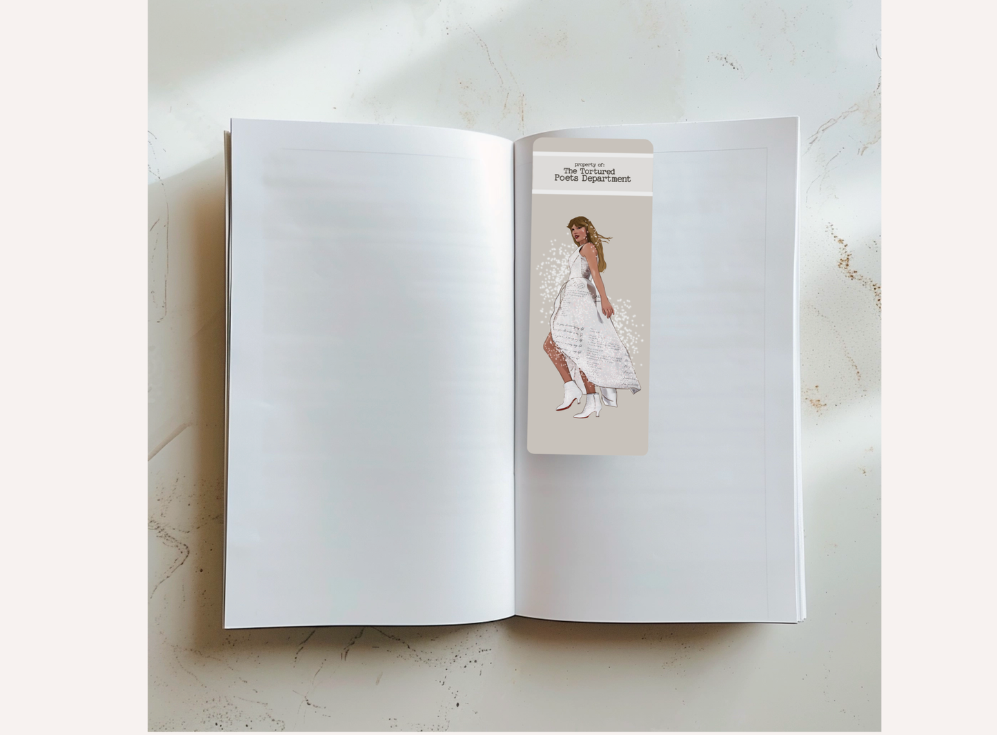 Taylor Swift Bookmark - The Tortured Poets Department