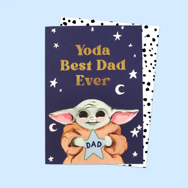 Eleanor Bowmer - Yoda Best Dad Ever Card