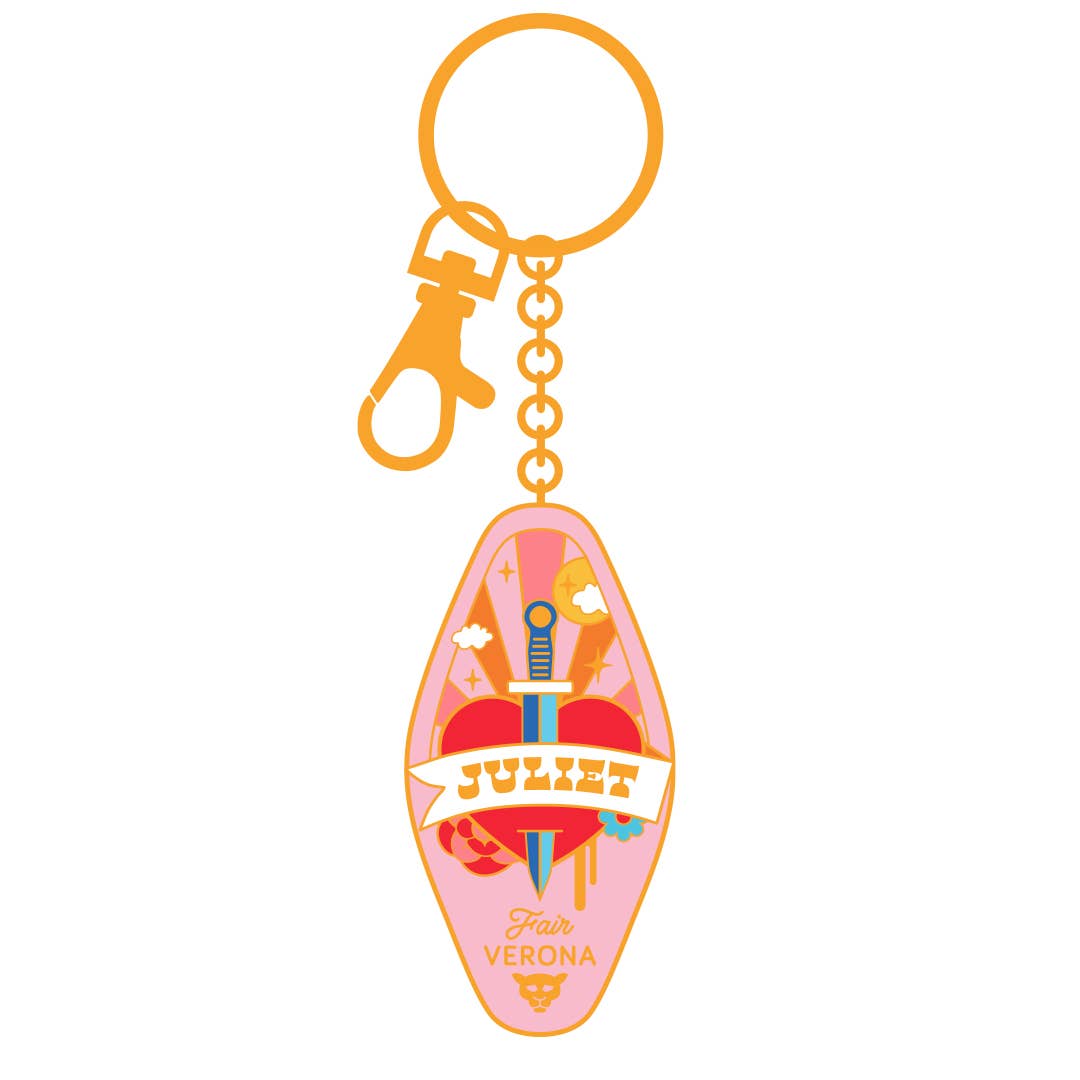 Romeo + Juliet Motel Key Ring Set
