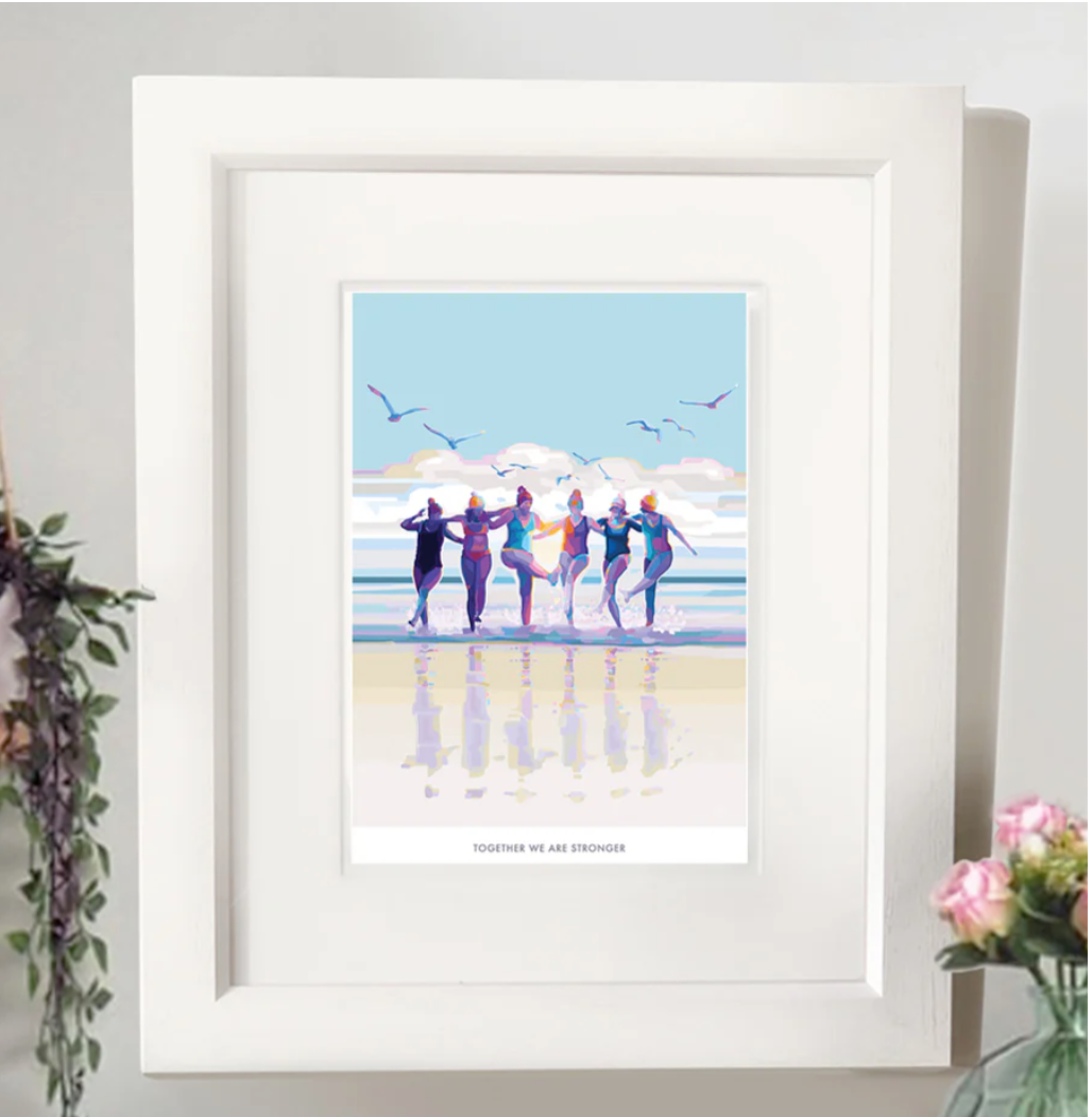 Together we are Stronger Positive Quote Print A4 Print