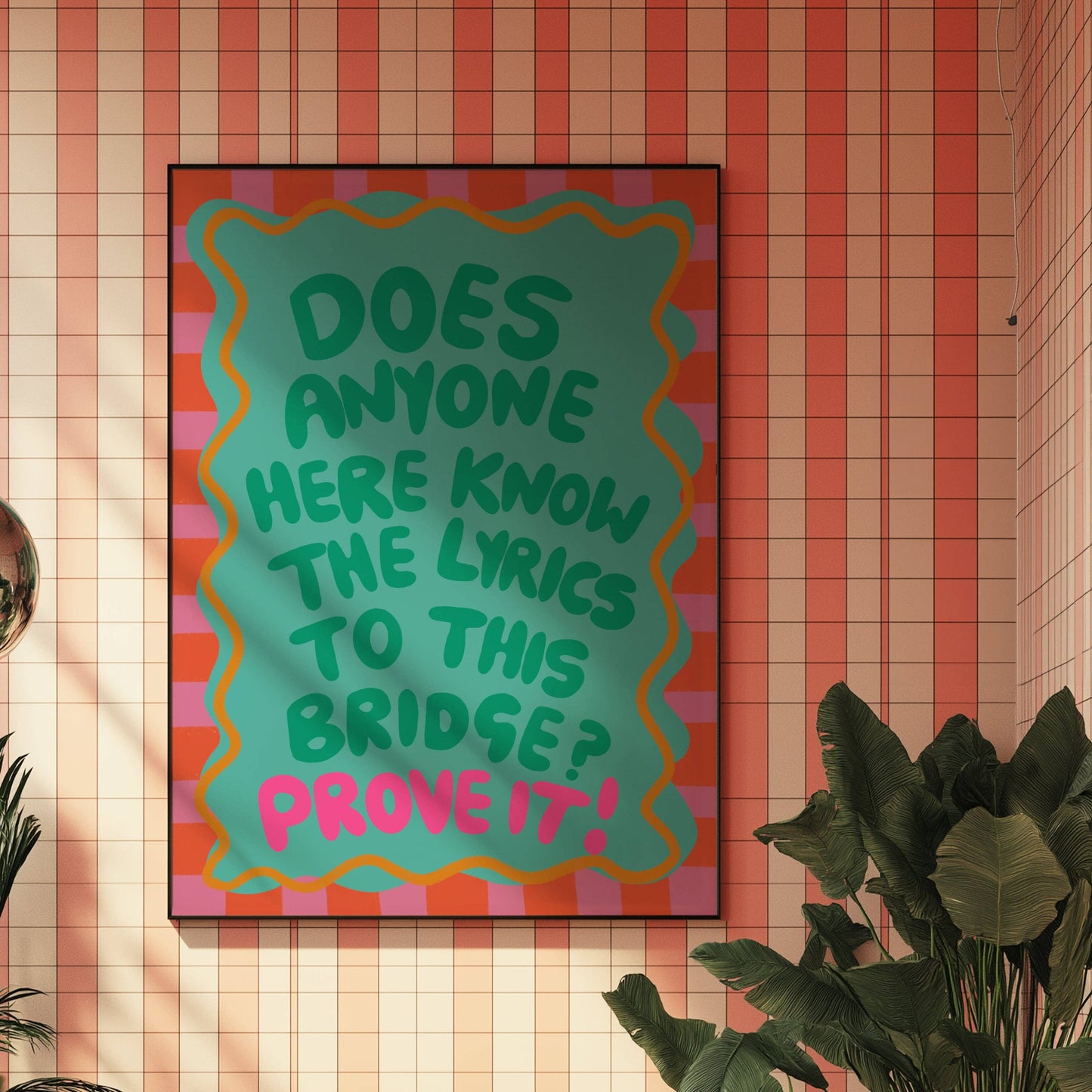 A3 Print - Taylor Swift - Cruel Summer Bridge