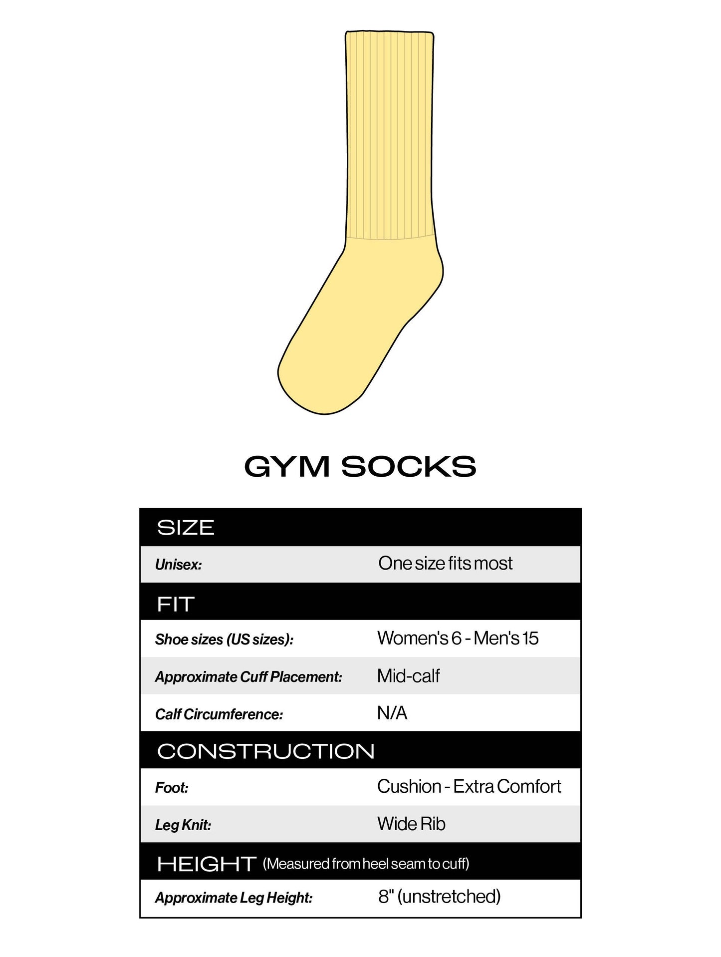 Big Clit Energy - Gym Crew Socks