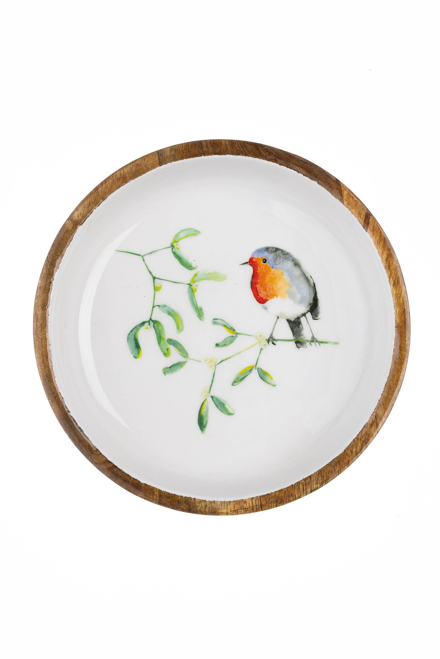 Mango Wood Robin Bowl 20 Cm