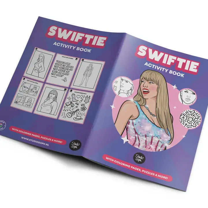 NEW - Taylor Swift - A4 Activity Book