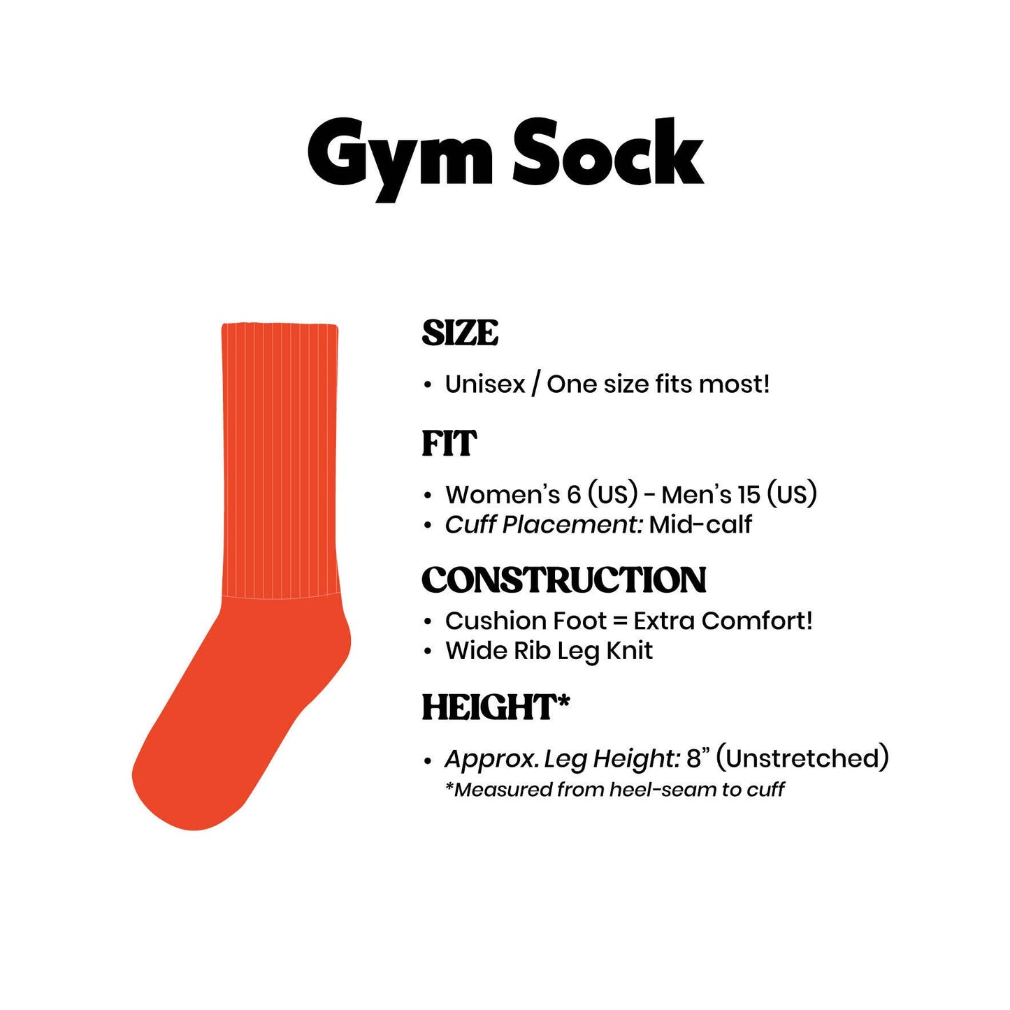 Cunt - Gym Crew Socks
