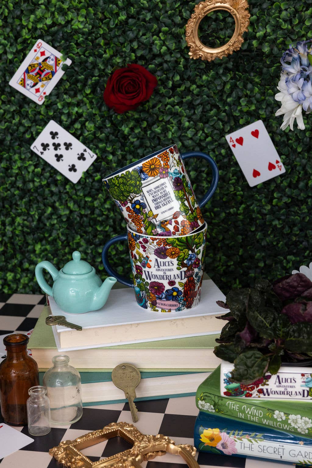 Ceramic Mug - Alice in Wonderland - Floral Nonsense