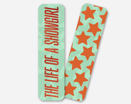 Taylor Swift The Life Of A Showgirl Inspired Bookmark
