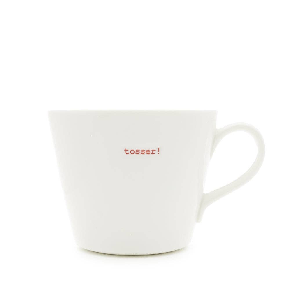 Keith Brymer Jones Mug 350ml - Tosser! (Red)