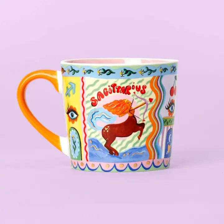 Eleanor Bowmer - Sagittarius Zodiac Mug