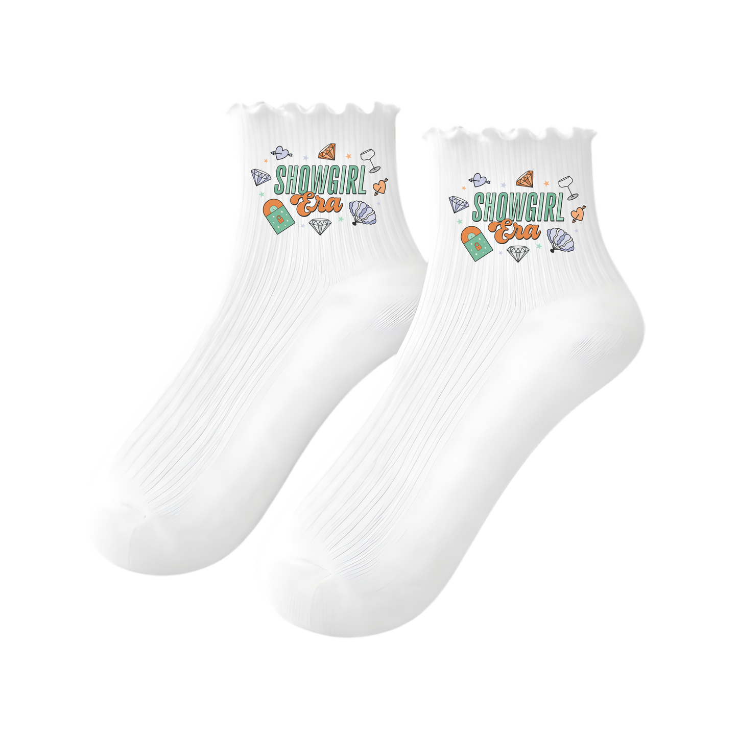Ruffle Luxury Socks - Showgirl Era
