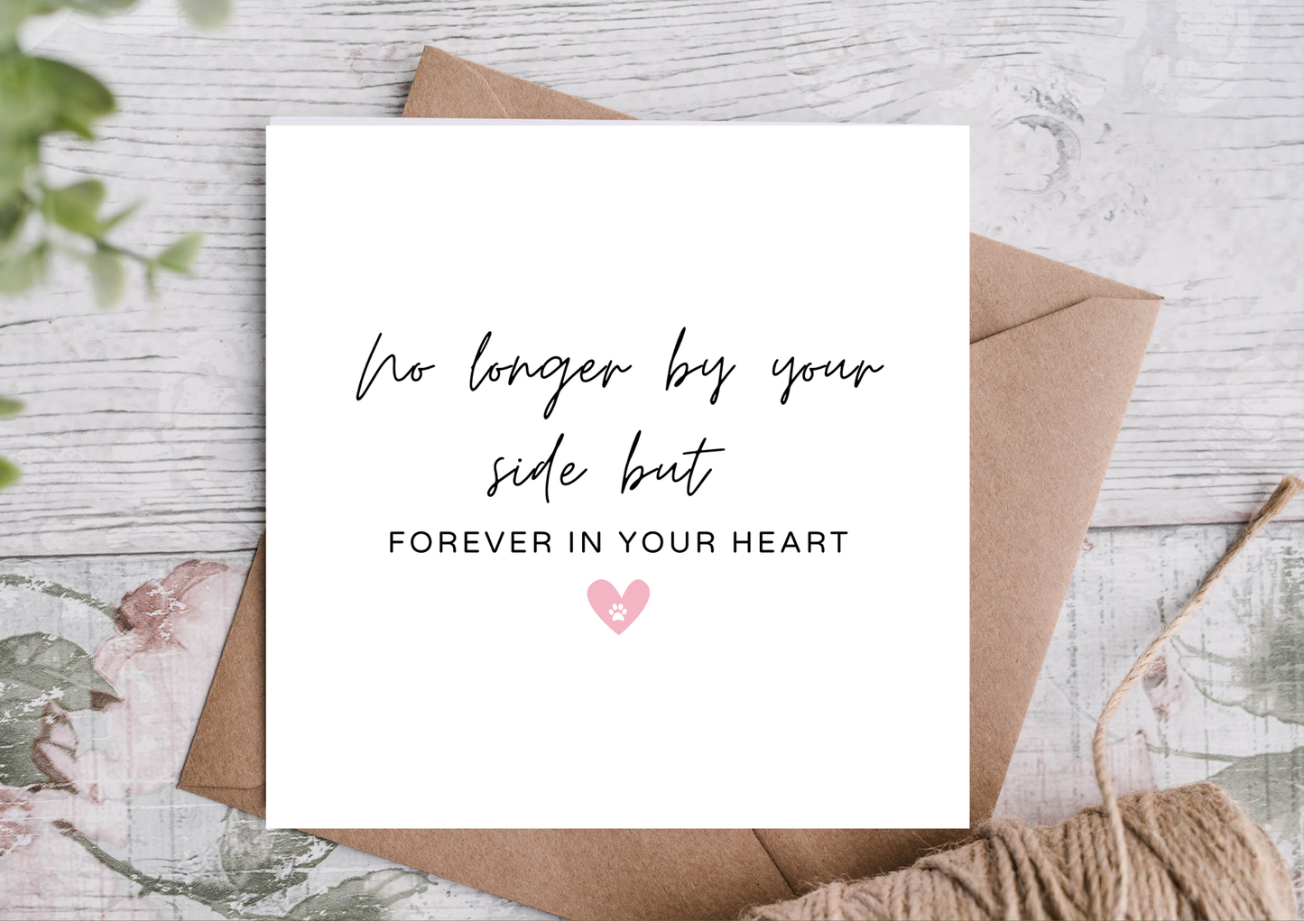 Pet loss Sympathy Card / Pet Loss Card