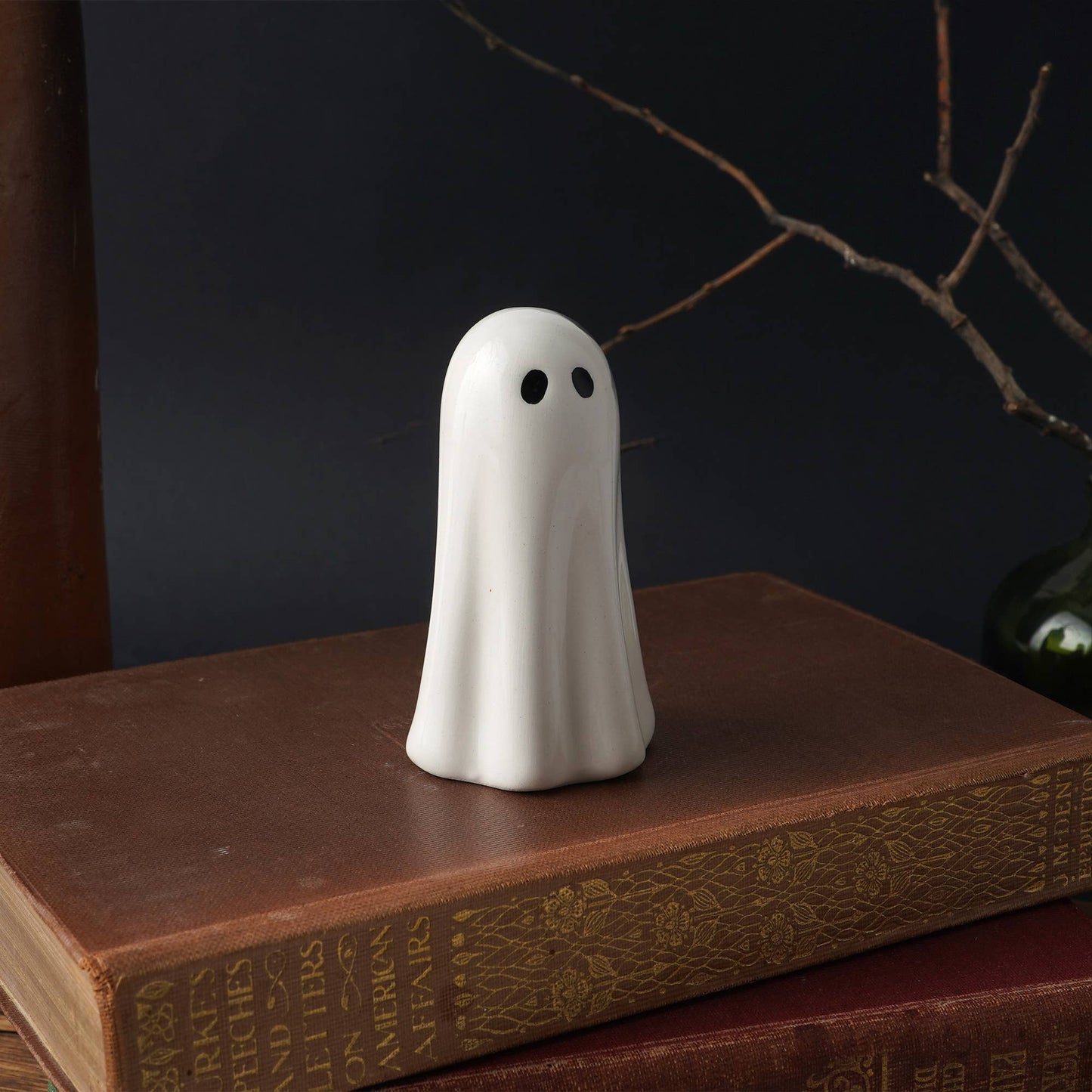 Ceramic Ghost Ornament