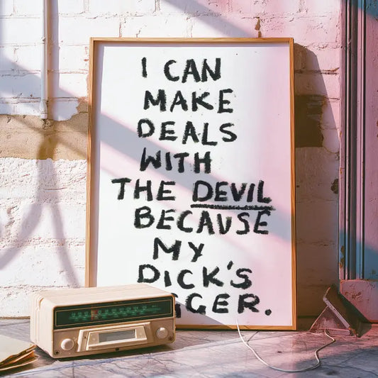 Taylor Swift Inspired - Deals with the Devil - A3 Print