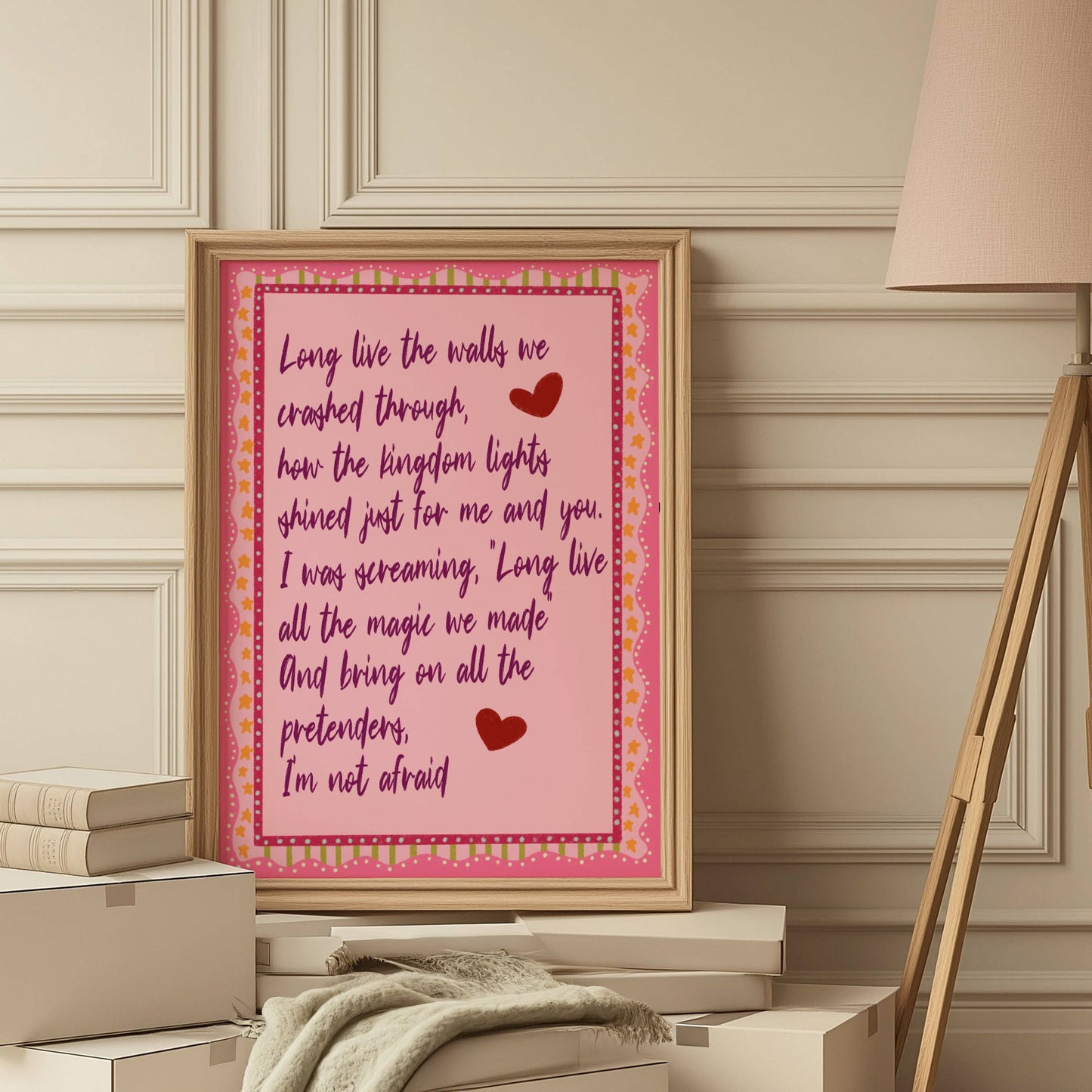 Taylor Swift - Long live A3 Print