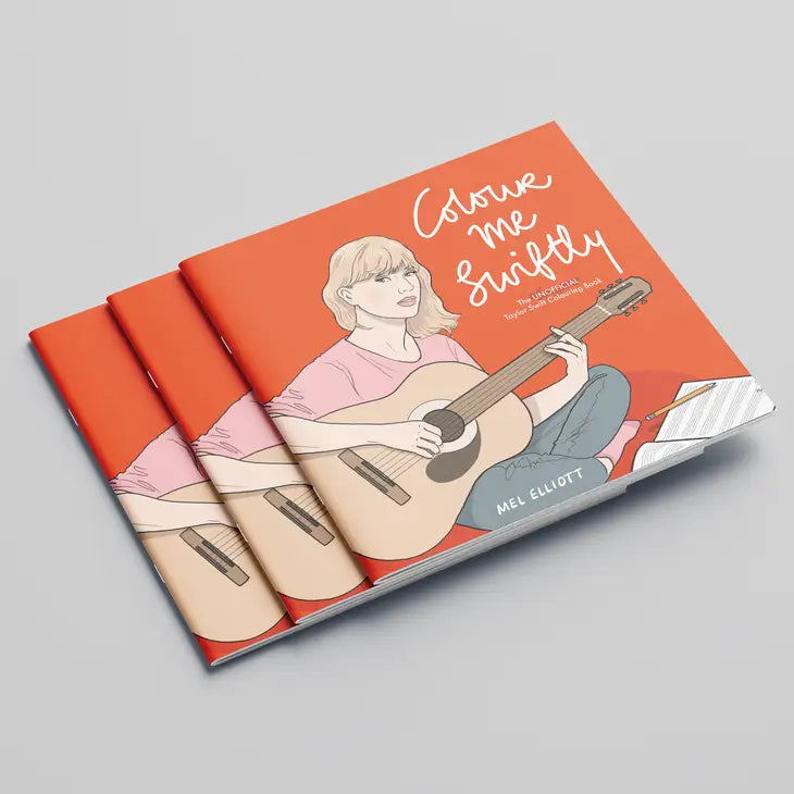 Colour Me Swiftly - Taylor Swift Colouring in Book