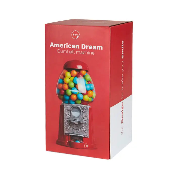 Chewing Gum Machine - The American Dream - Red 23 cm