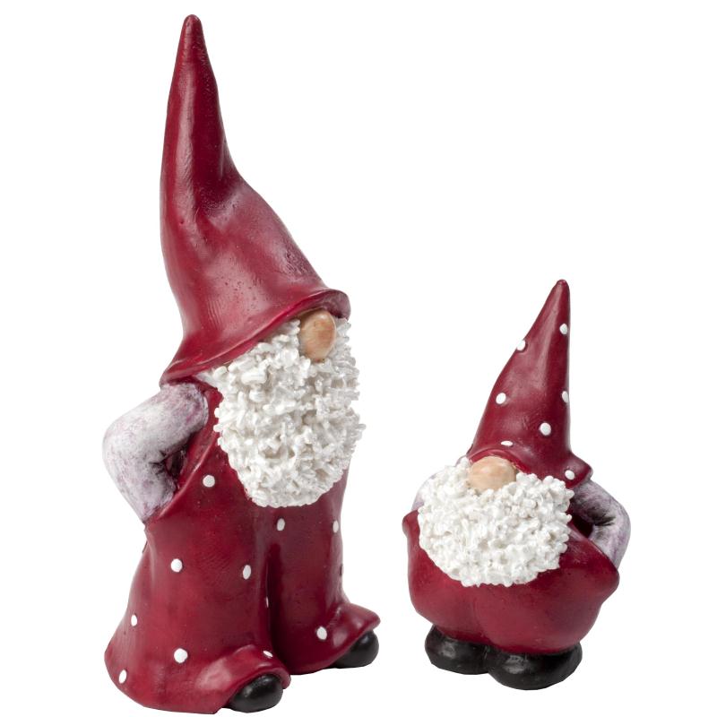 Santa and Elmer Set of 2