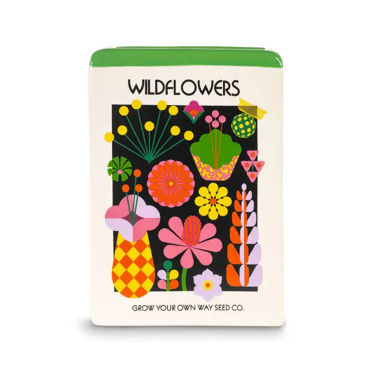 Ban.do - Wildflower Seeds Porcelain Vase