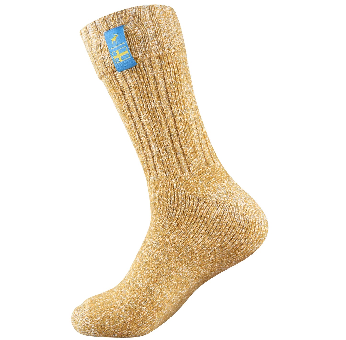 Swedish Lagom Socks - Warm Ochre