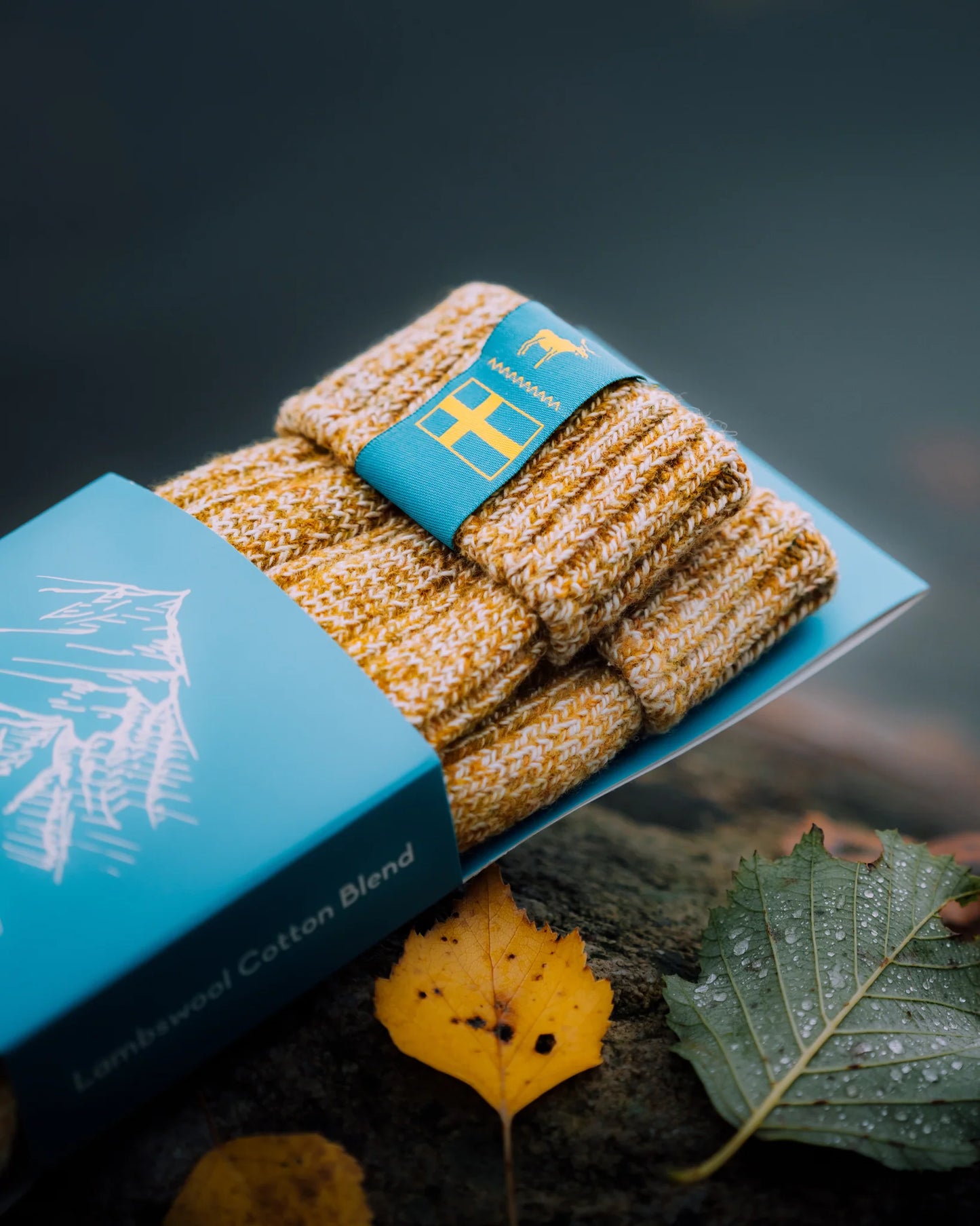 Swedish Lagom Socks - Warm Ochre
