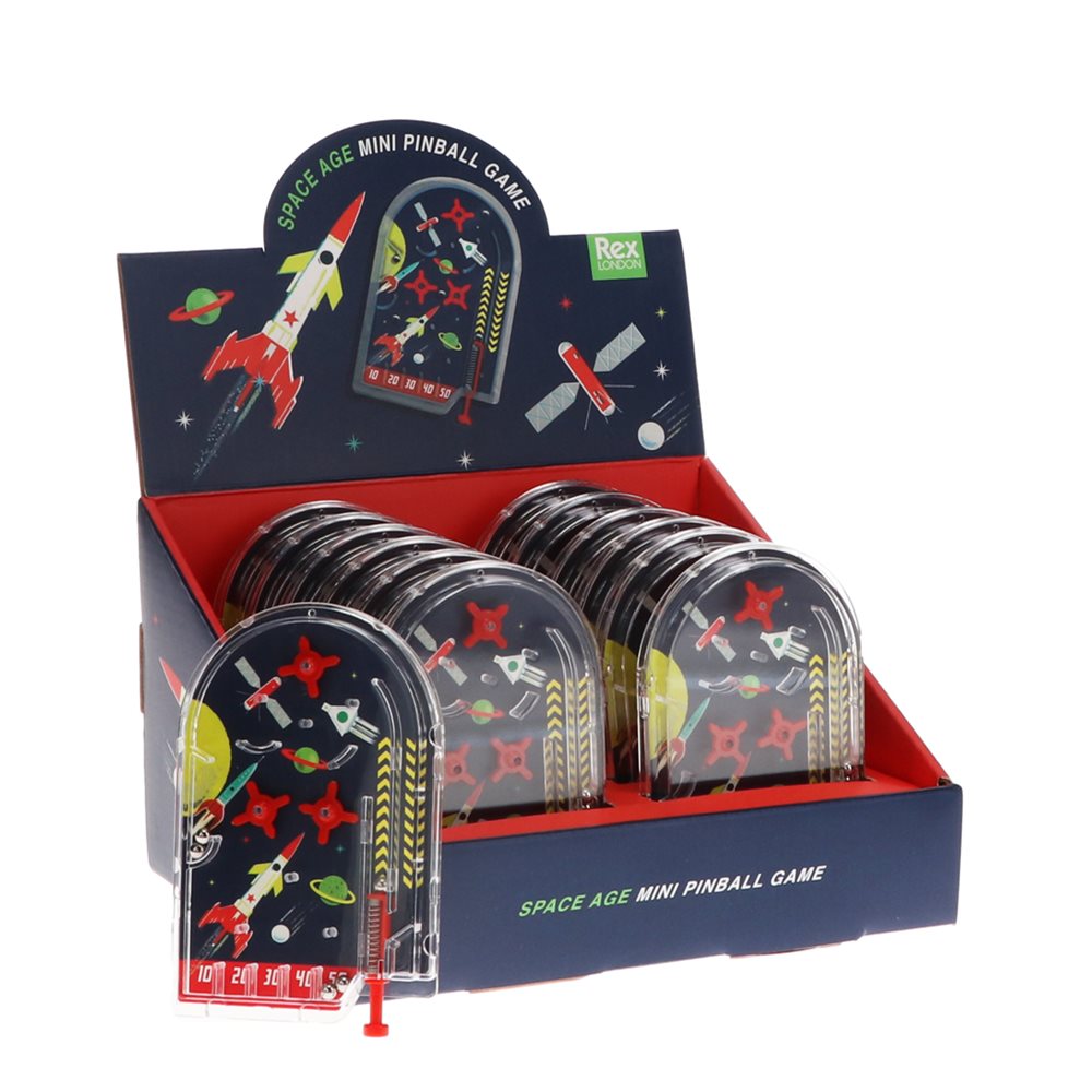 Mini Pinball Game - Space Age