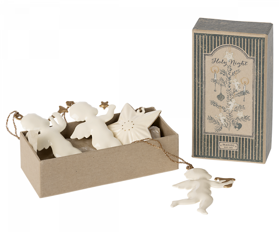 Metal Ornament Set - Holy Night