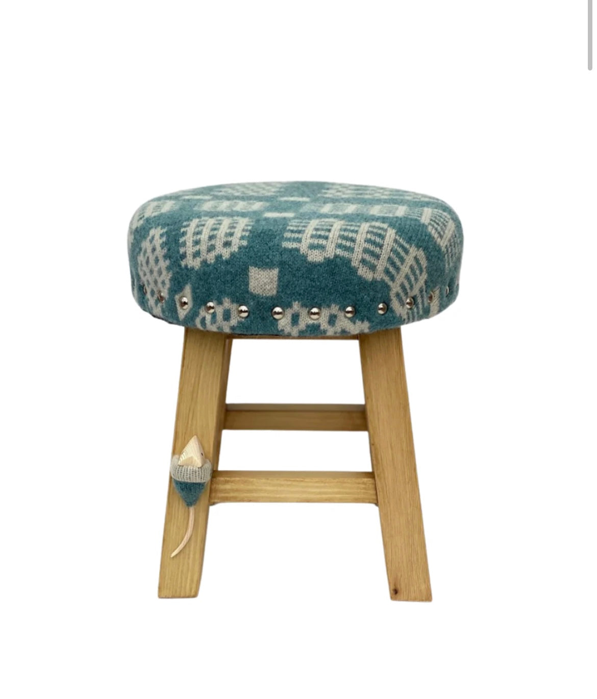 Gorgeous Mouse Stool - Teal
