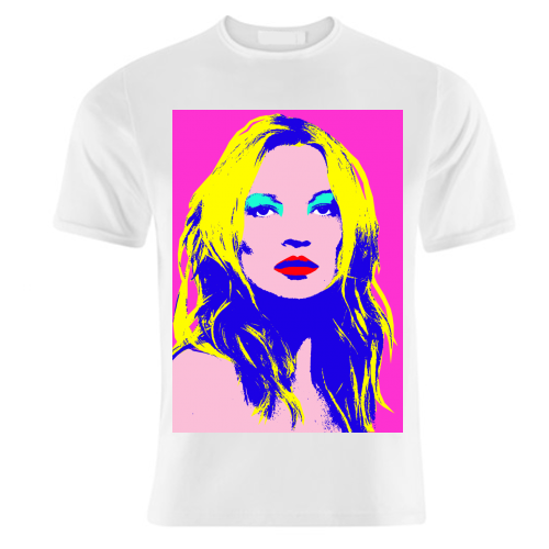Art Wow Kate Moss T Shirt - Size 16s Only