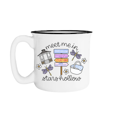 Gilmore Girls Inspired Meet Me in Stars Hollow Camp Mug