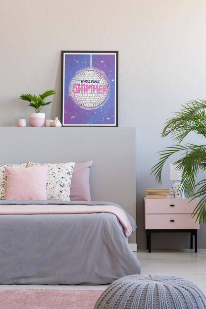 "Whole Place Shimmer" Taylor Swift Inspired Art Prints