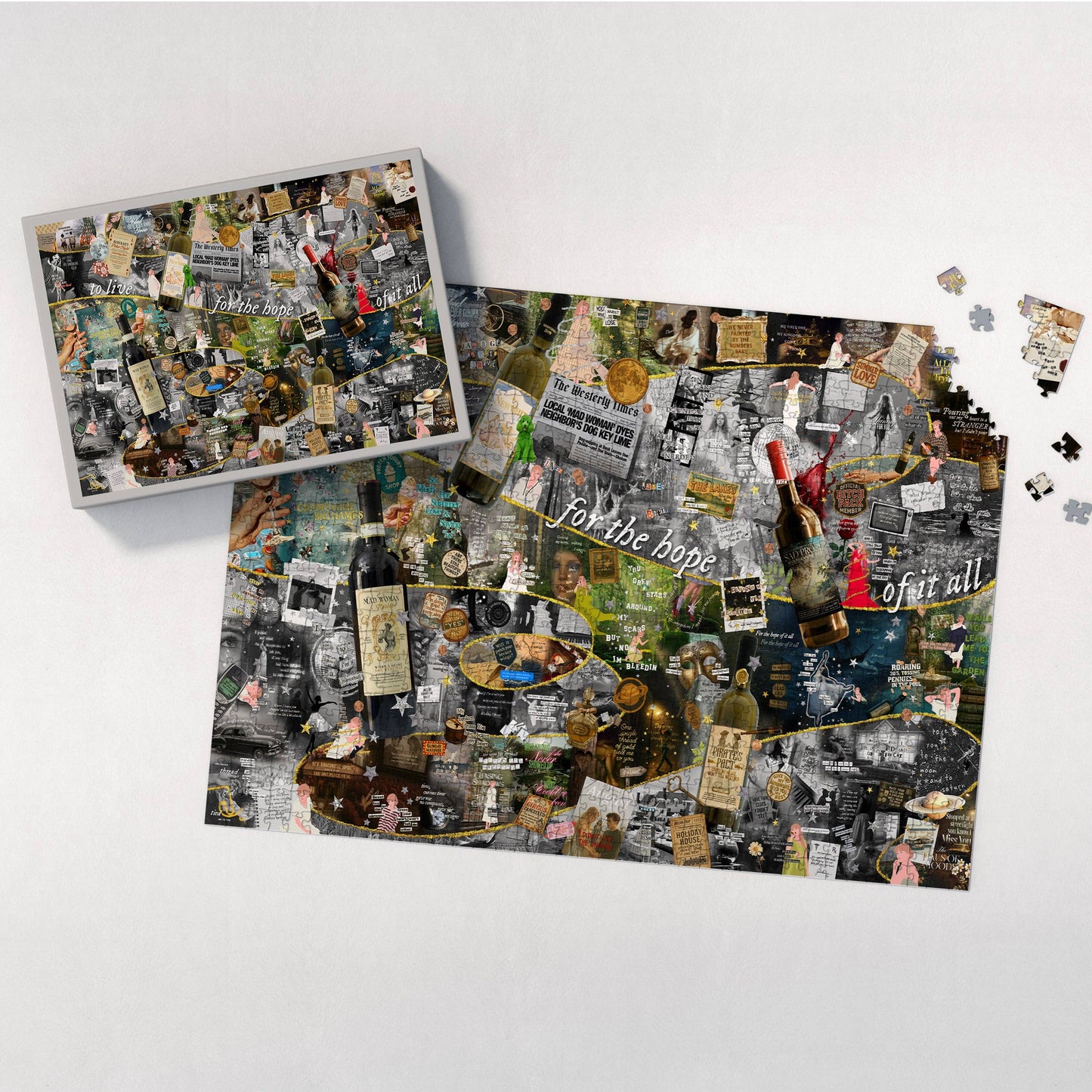 PREORDER - Folklore Lyrics & Easter Eggs Puzzle © (2 Weeks)